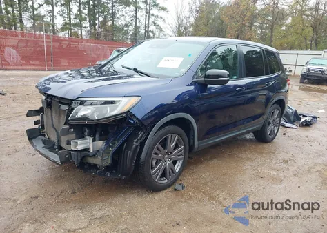 2020 Honda Passport 2Wd Ex-L z USA, uszkodzony, nr VIN 5FNYF7H53LB006035